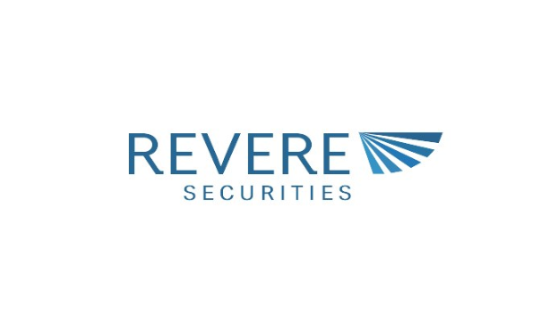 Weißer Hintergrund mit fetter schwarzer Schrift "Reverse Securities" und einem Logo mit einem Schild, das ein blau-weißes Karomuster zeigt, umrahmt von einem dünnen schwarzen Rand.